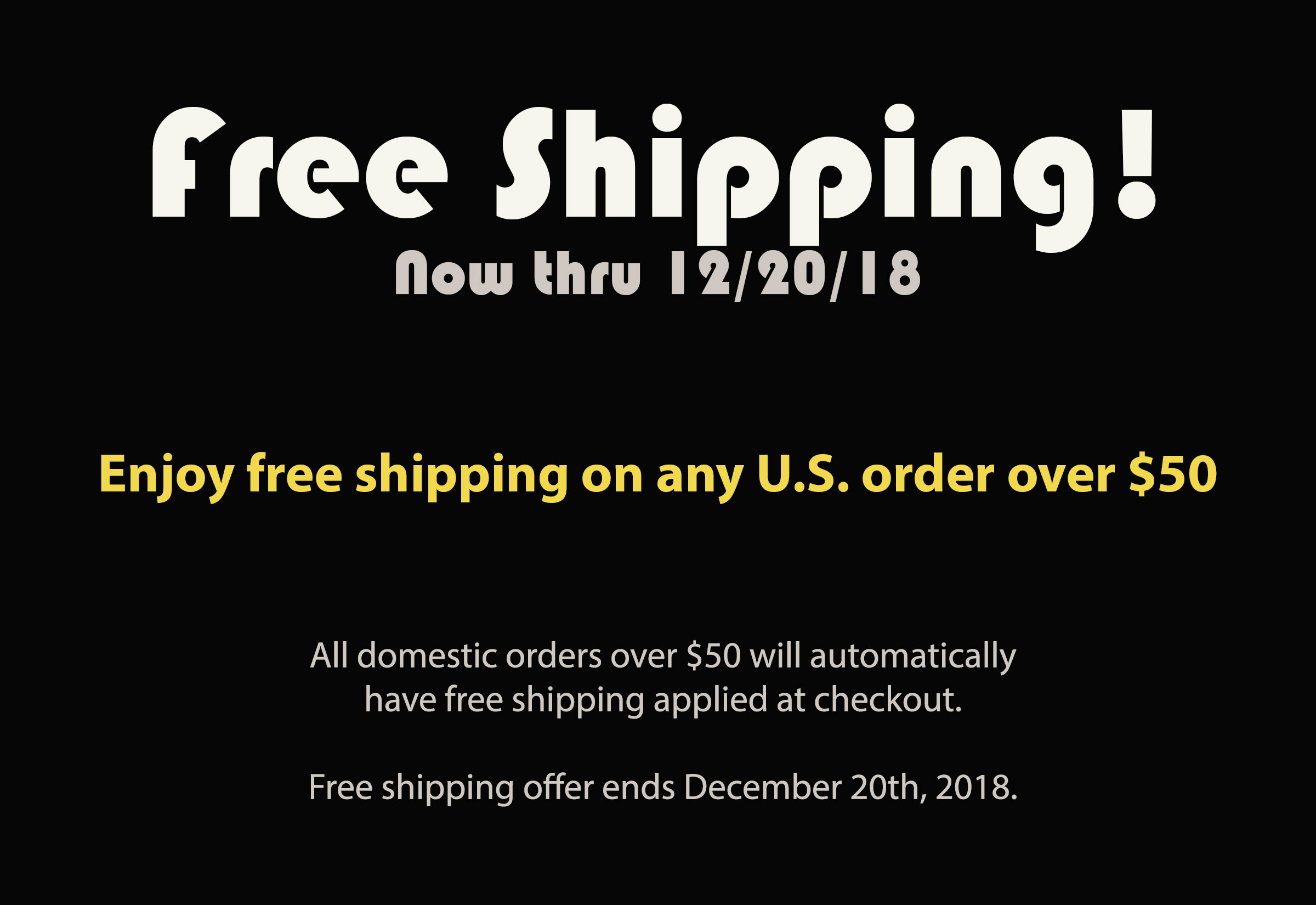 Free Shipping Starts Today! - Tribe Nawaar