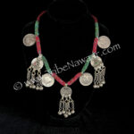 Traditional Kuchi coin & pendant necklace from the Nawaar Marketplace at www.TribeNawaar.com