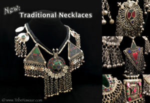 Traditional belly dance necklaces from Tribe Nawaar.