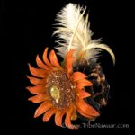 Hades Helianthus hair clip for belly dance from Tribe Nawaar