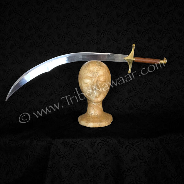 Falcon’s Head Baladi Scimitar With Sheath