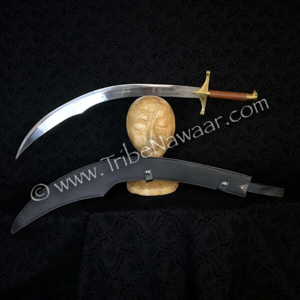 Falcon’s Head Baladi Scimitar With Sheath