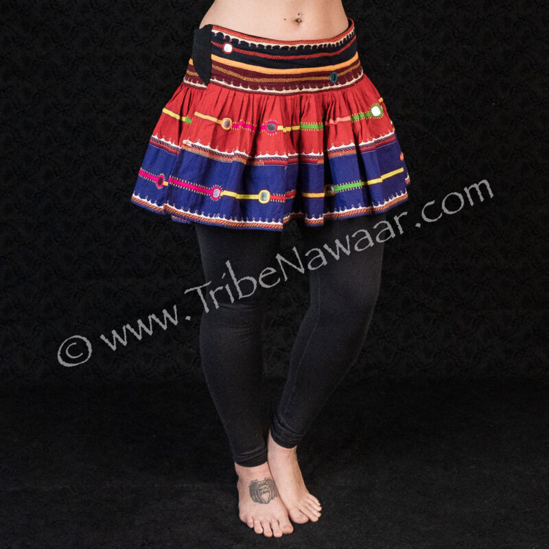 Banjara Mini Wrap Skirt (Consignment eustu1-9)