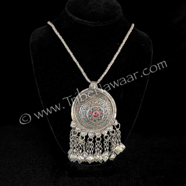 Traditional Kuchi Pendant Necklace 3 (Consignment vaspa1-18)