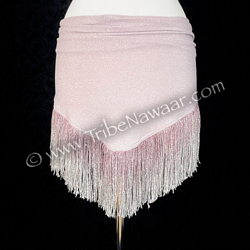 Blush Deluxe Ombre Fringe Scarf