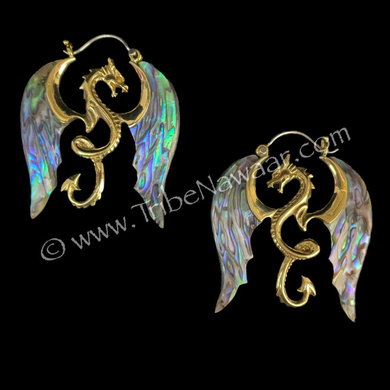 Ryoko Dragon Earrings