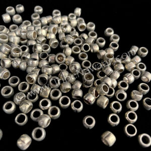 Small metal beads available on consignment from The Nawaar Marketplace at www.TribeNawaar.com can be displayed as art in your home, office or studio. It can also be used in many DIY costume making projects.