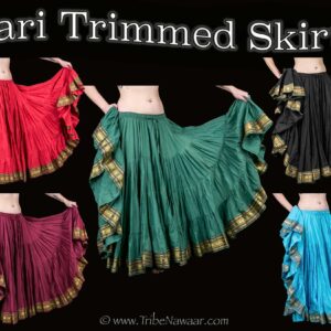 Sari Trimmed Skirts