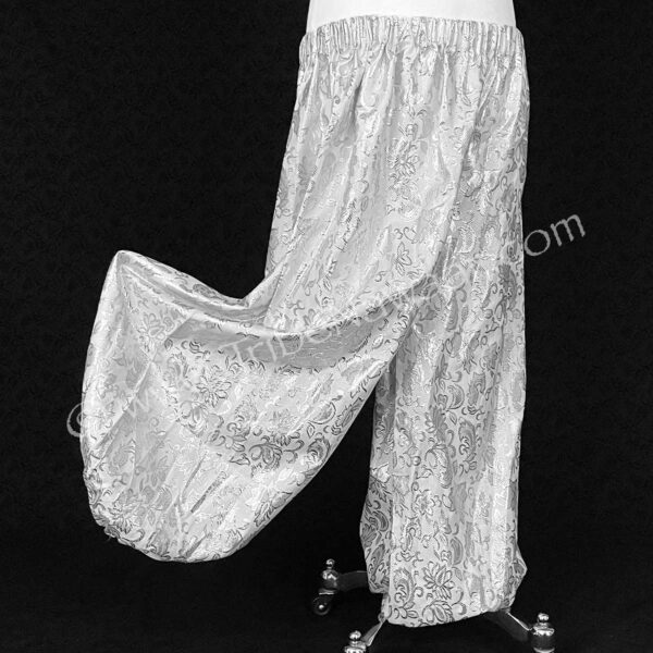 Silver Floral Pantaloons (Consignment lunor1-111-112)