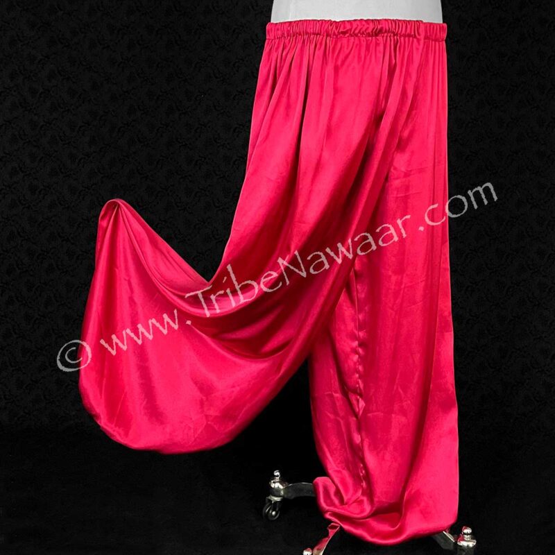 Red Satin Pantaloons (Consignment momcc1-19)