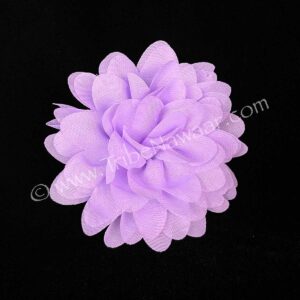 Pastel Purple Flower Hair Clip (Consignment wpdv1-34)