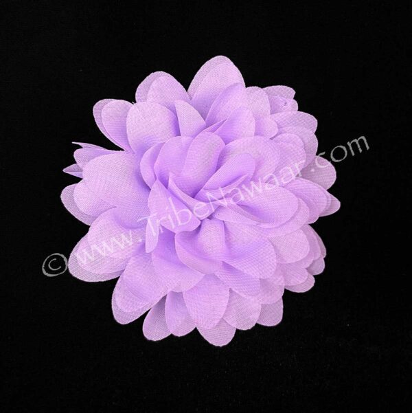 Pastel Purple Flower Hair Clip (Consignment wpdv1-34)