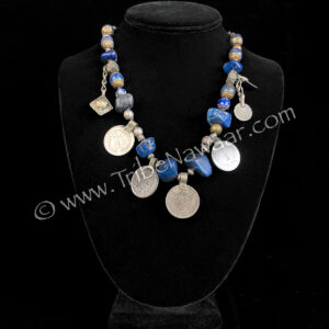 Lapis Lazuli Bead Necklace (Consignment cmerr3-9)