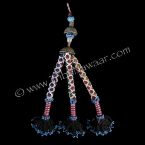 Traditional Beaded Tribal Tassel (Consignment jmhow1-1-2)