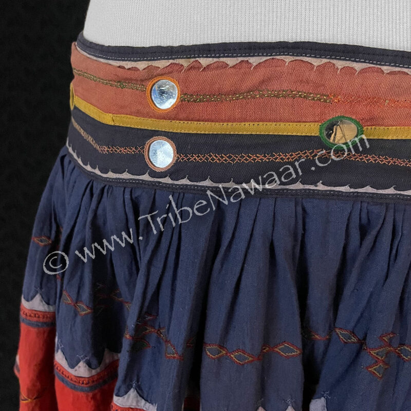 Banjara Mini Wrap Skirt (Consignment kgmc1-15)