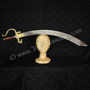 Celtic Knot Scimitar With Case (Consignment kgmc1-93)