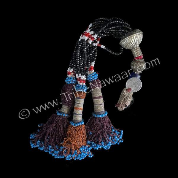 Traditional Beaded Tribal Tassel #4